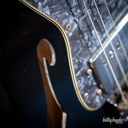 Fender Custom Shop 1970s Telecaster Thinline Journeyman in Aged Black