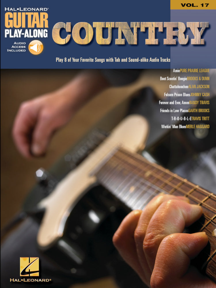 Country Guitar Play Along Volume 17 Bk/Ola