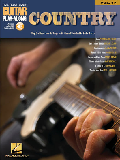 Country Guitar Play Along Volume 17 Bk/Ola