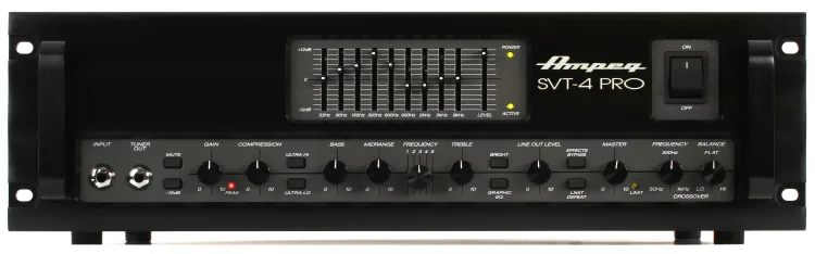 Ampeg SVT4PRO 1200W Bass Amp Head