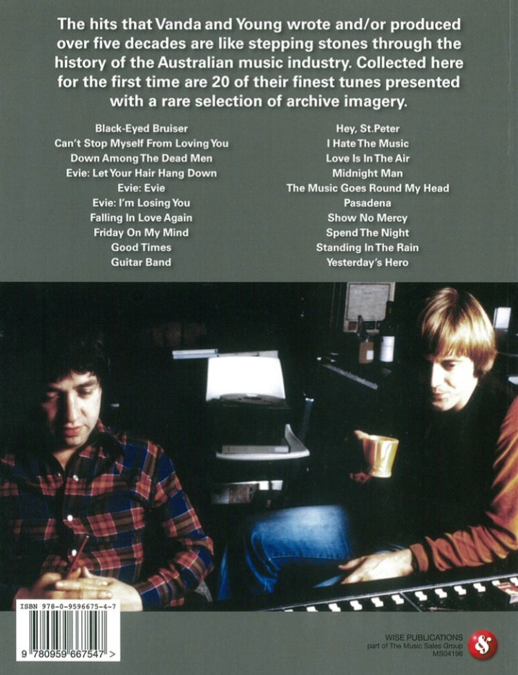 Vanda And Young The Offical Songbook