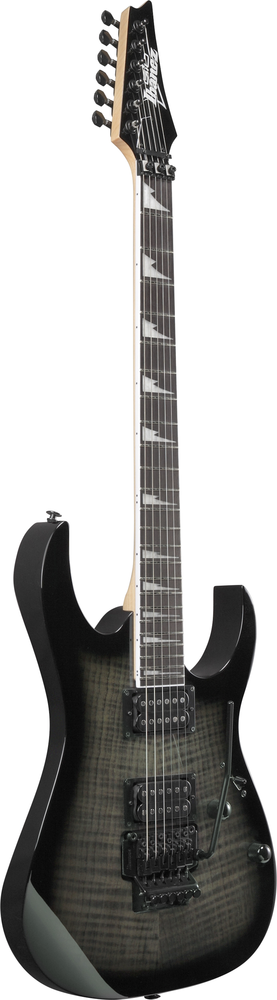 Ibanez GIO GRG320FA Electric Guitar in Transparent Black Sunburst