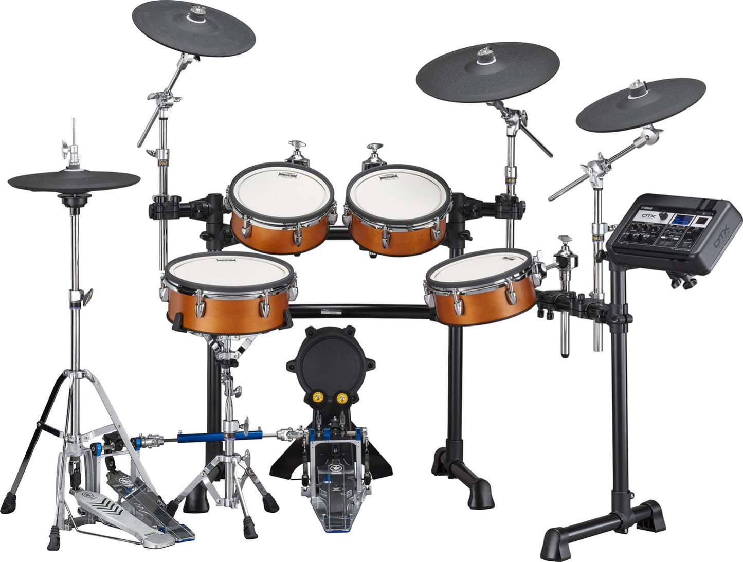 Yamaha DTX8KX TCS Electronic Drum Kit in Real Wood Finish