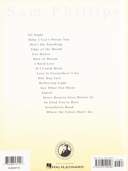 Best of Sam Phillips PVG