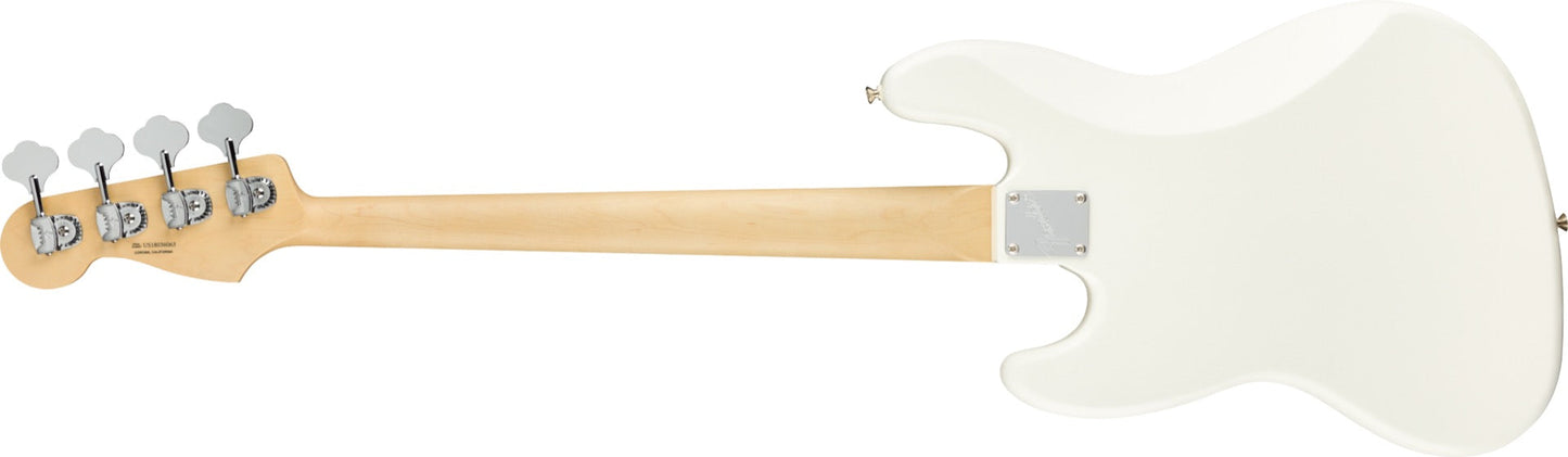 Fender American Performer Jazz Bass, Rosewood Fingerboard in Arctic White