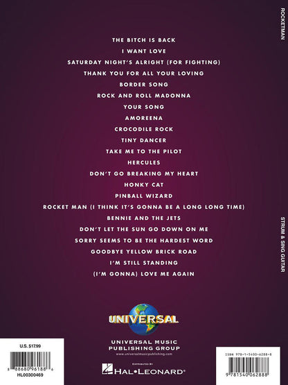 Rocketman Music From The Motion Picture Soundtrack Strum & Sing Guitar