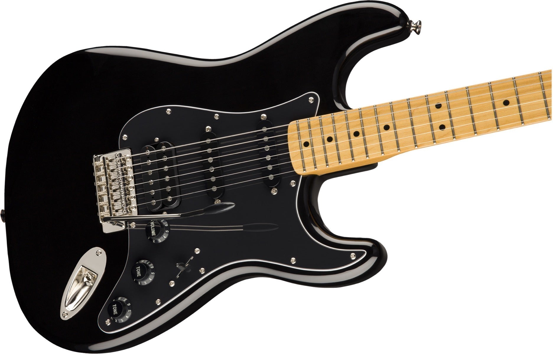 Squier Classic Vibe '70s Stratocaster HSS, Maple Fingerboard in Black