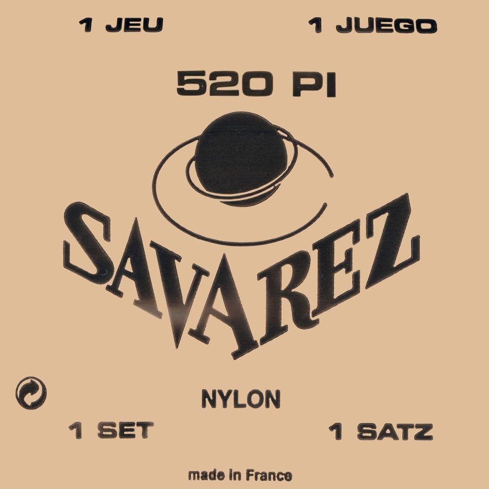 Savarez 520PI Red Label High Tension Classical Guitar Strings
