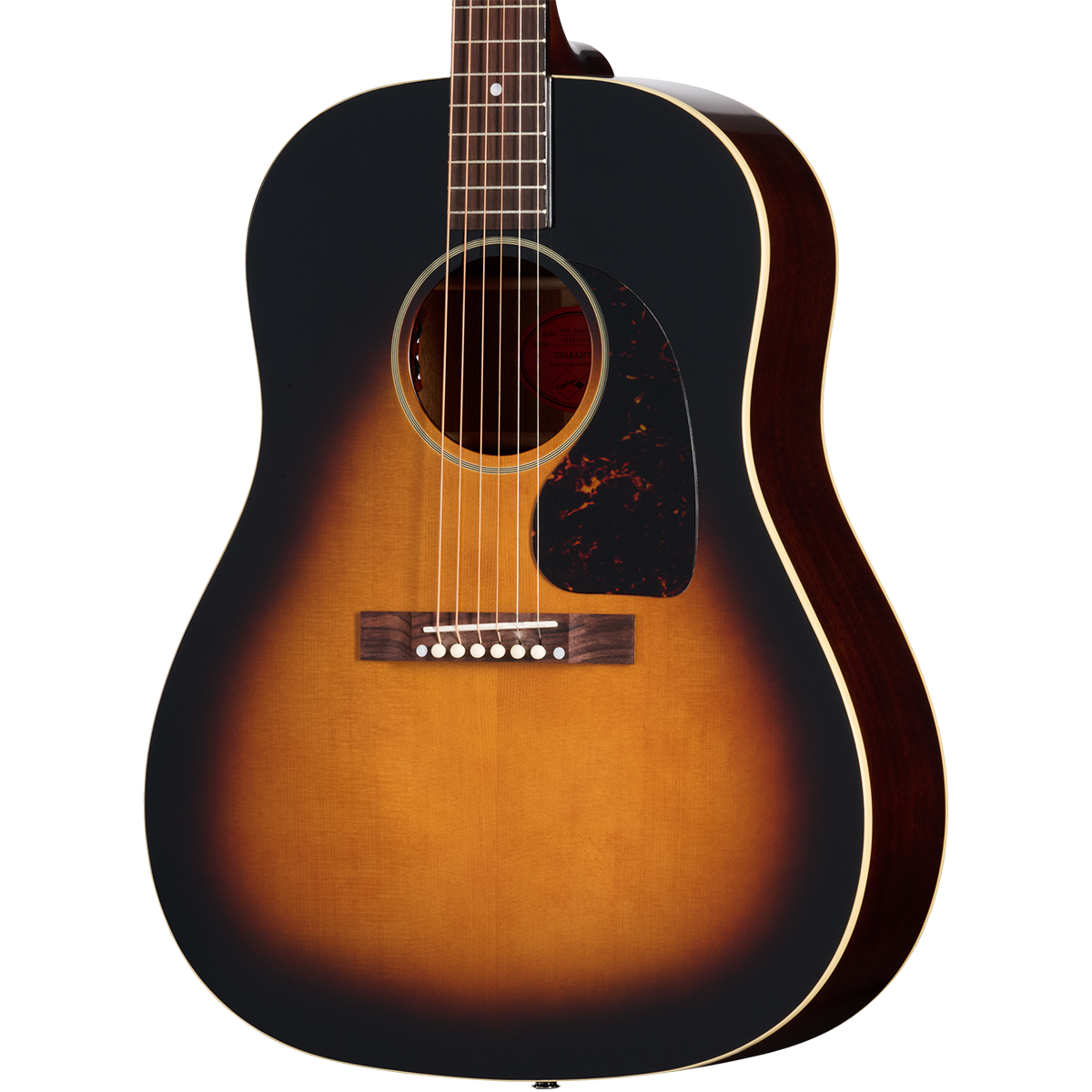 Epiphone 1942 Banner J-45 Reissue Acoustic Electric Guitar in Vintage Sunburst