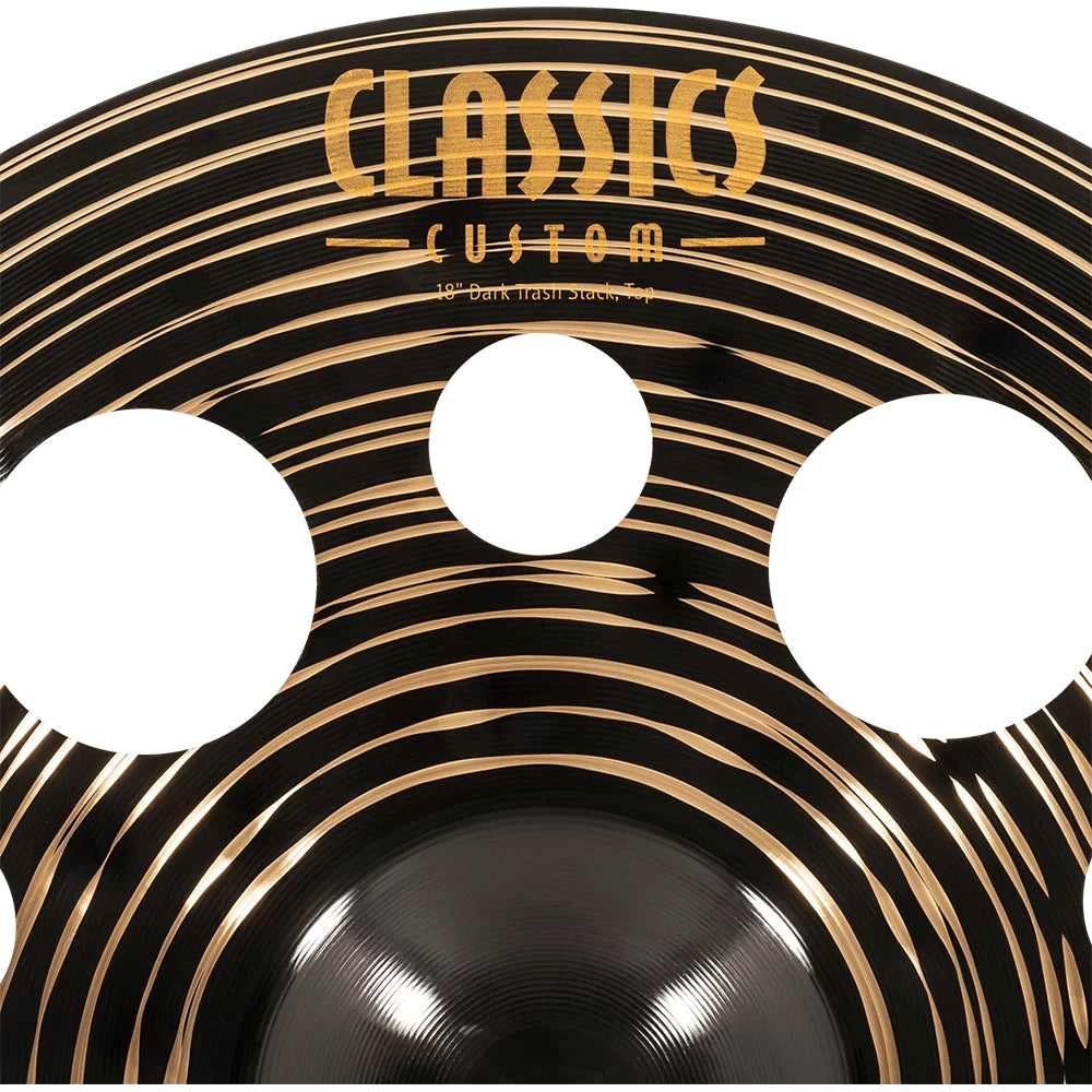Meinl Cymbals Classics Custom 18" Dark Trash Stack
