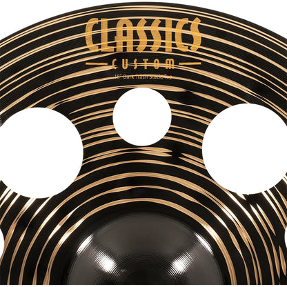 Meinl Cymbals Classics Custom 18" Dark Trash Stack