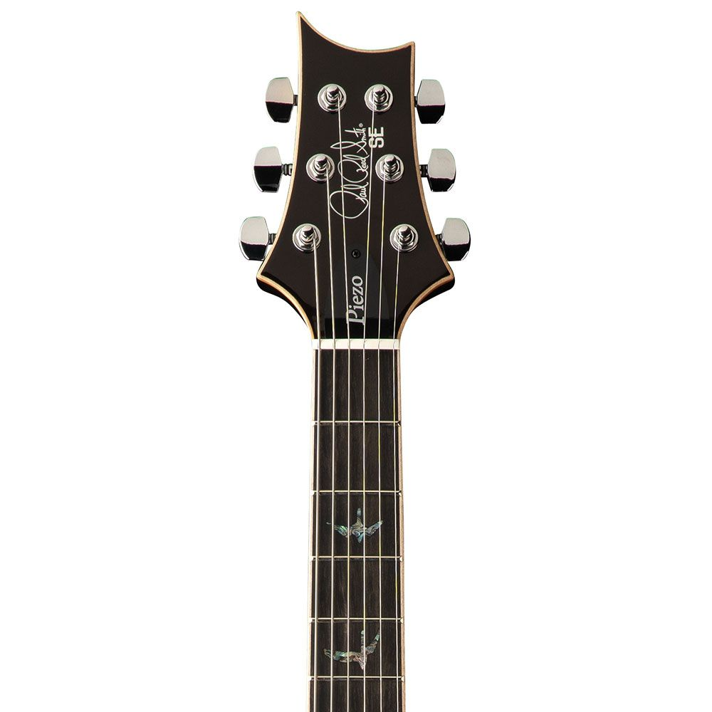 PRS SE Hollowbody II Piezo Electric Guitar in Orange Tiger Smoke Burst
