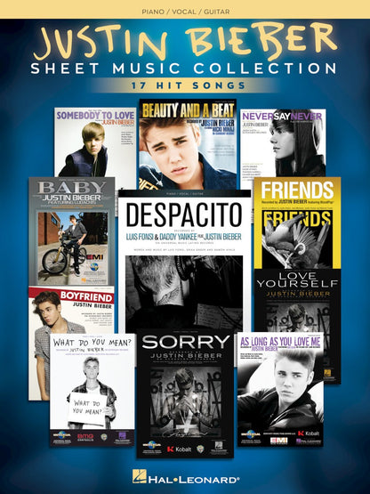 Justin Bieber Sheet Music Collection PVG