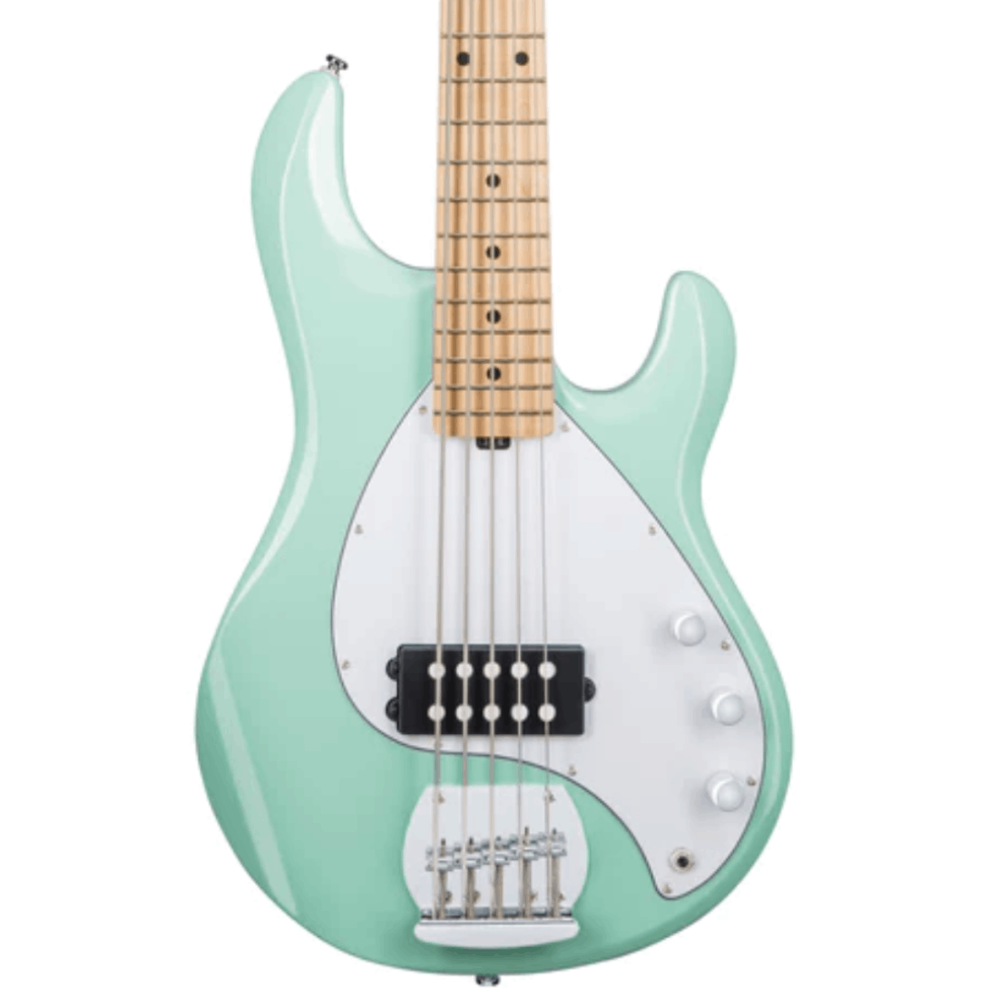 Sterling By Music Man StingRay Ray5 5 String in Mint Green