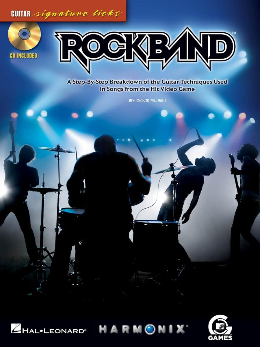 Rock Band Guitar Signature Licks Bk/Cd