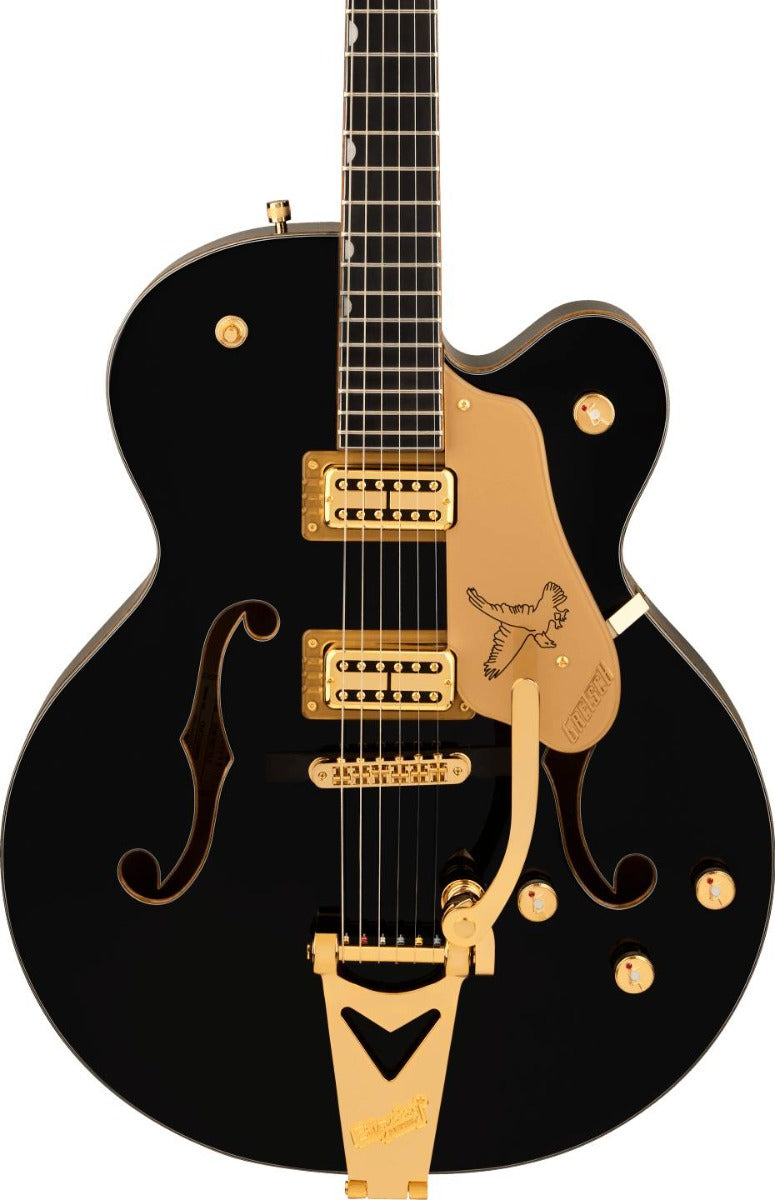 Gretsch Synchromatic Falcon Hollow Body Single-Cut with Bigsby Electric Guitar in Black