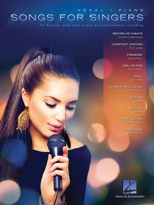 SONGS FOR SINGERS VOCAL & PIANO