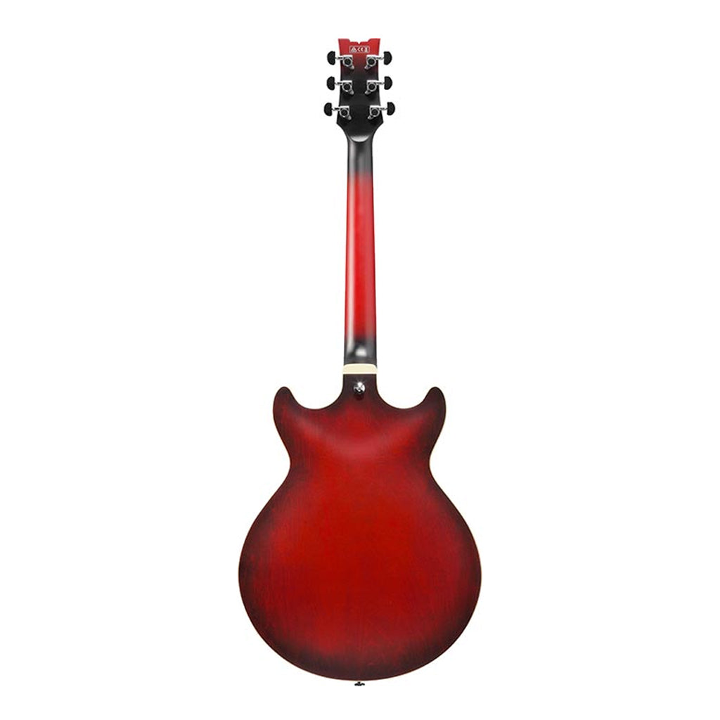 Ibanez AM53  Artcore Guitar  in Sunburst Red Flat