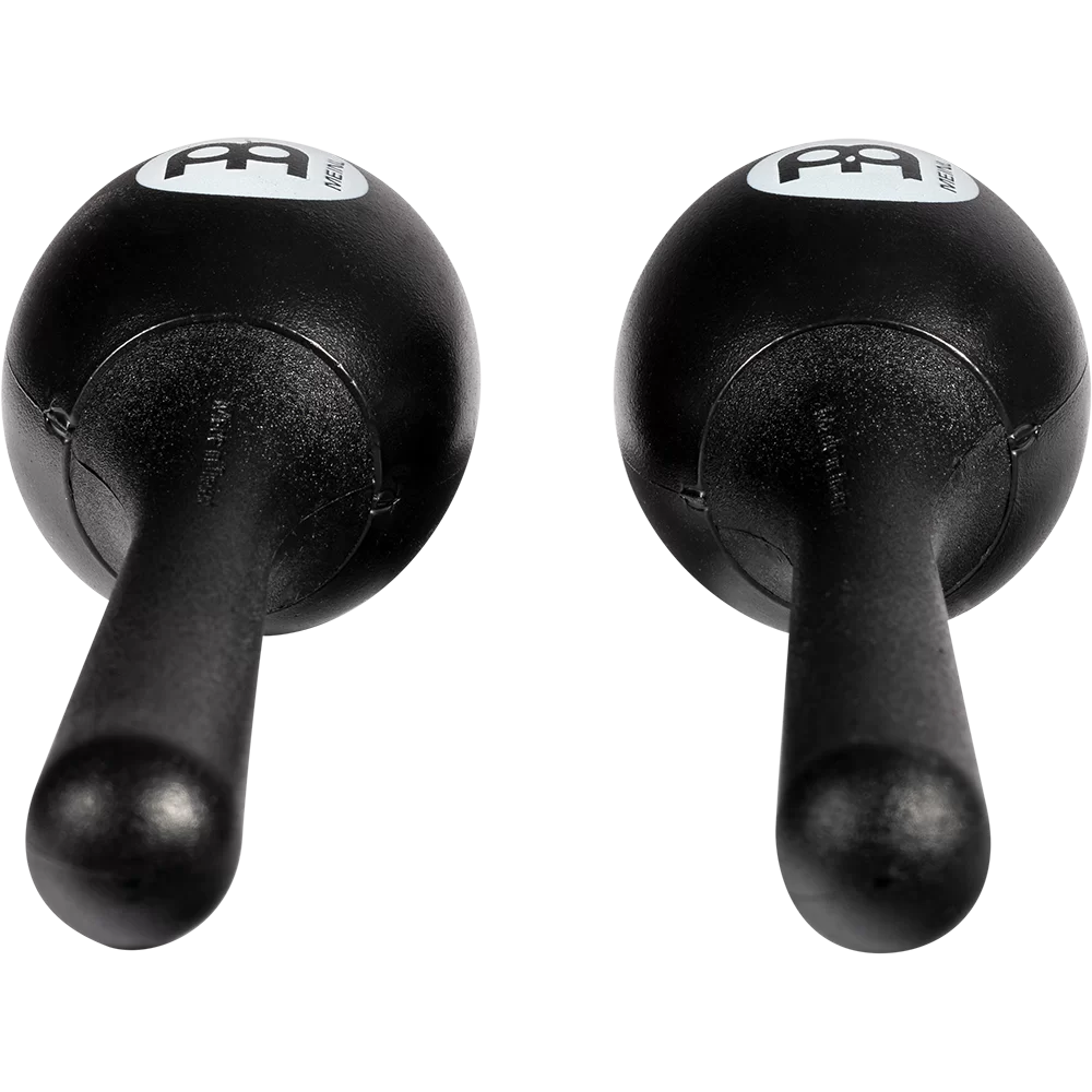 Meinl Percussion Plastic Egg Maracas Pair in Black
