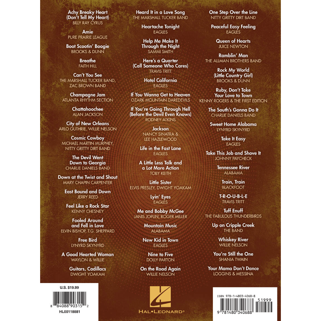 The Best Country Rock Songs Ever PVG