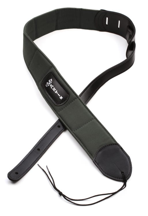 Martin Vegan Leather Strap in Camo Green