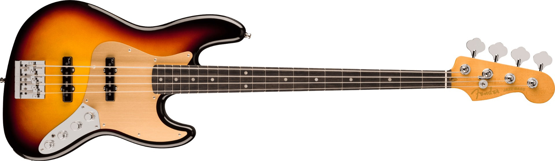 Fender American Ultra II Jazz Bass, Ebony Fingerboard in Ultraburst