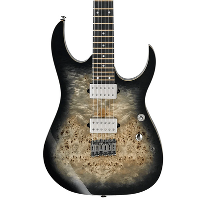 Ibanez RG1121PB Electric Guitar in Charcoal Black Burst