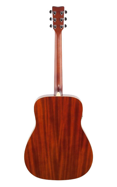 Yamaha FG-TA TransAcoustic Dreadnaught Guitar in Brown Sunburst