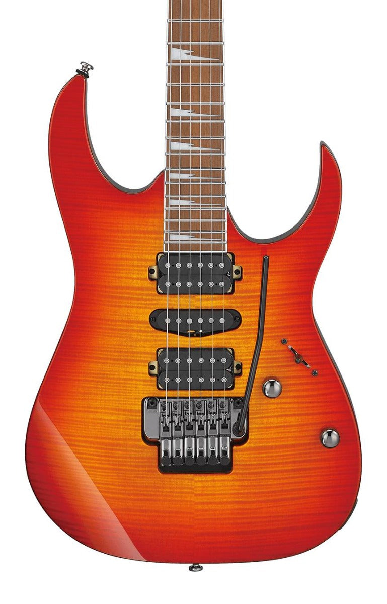 Ibanez RG470DXFM Electric Guitar in Cherry Sunburst
