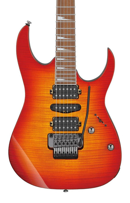 Ibanez RG470DXFM Electric Guitar in Cherry Sunburst