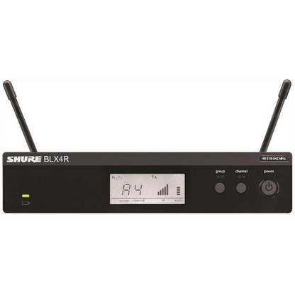 Shure Wireless 1/2R Headworn System BLX1 Tx; SM35 Mic; BLX4R Rx Auto Setup 614-638MHz