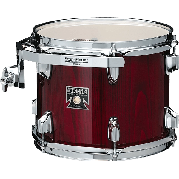 TAMA Superstar Classic 7 Piece Shell Pack in Gloss Garnet Lacebark Pine