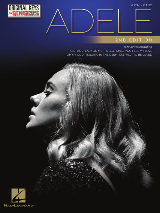 Adele Original Keys For Singers 2nd Edition
