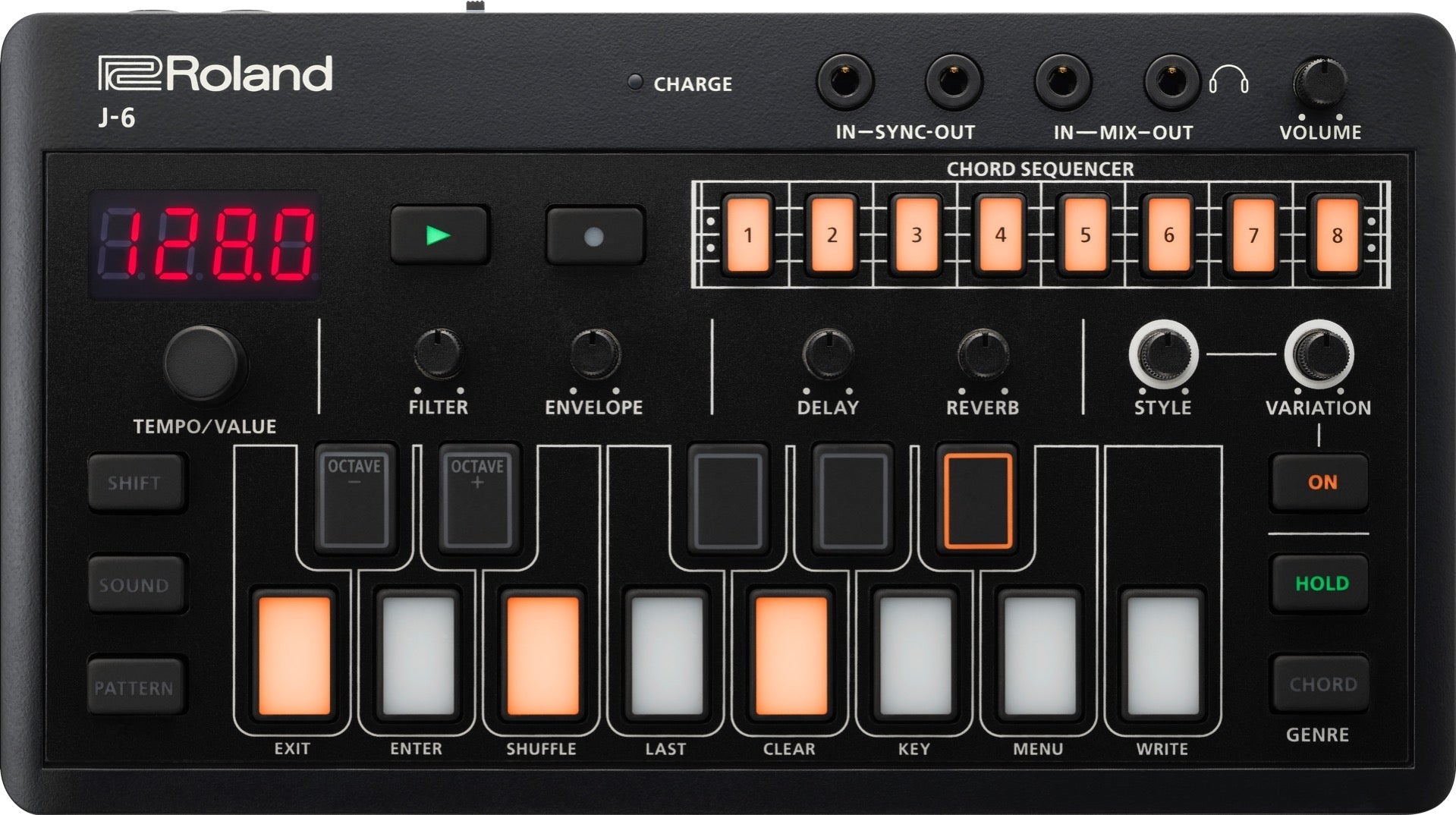 Roland AIRA Compact J6 Chord Synthesizer