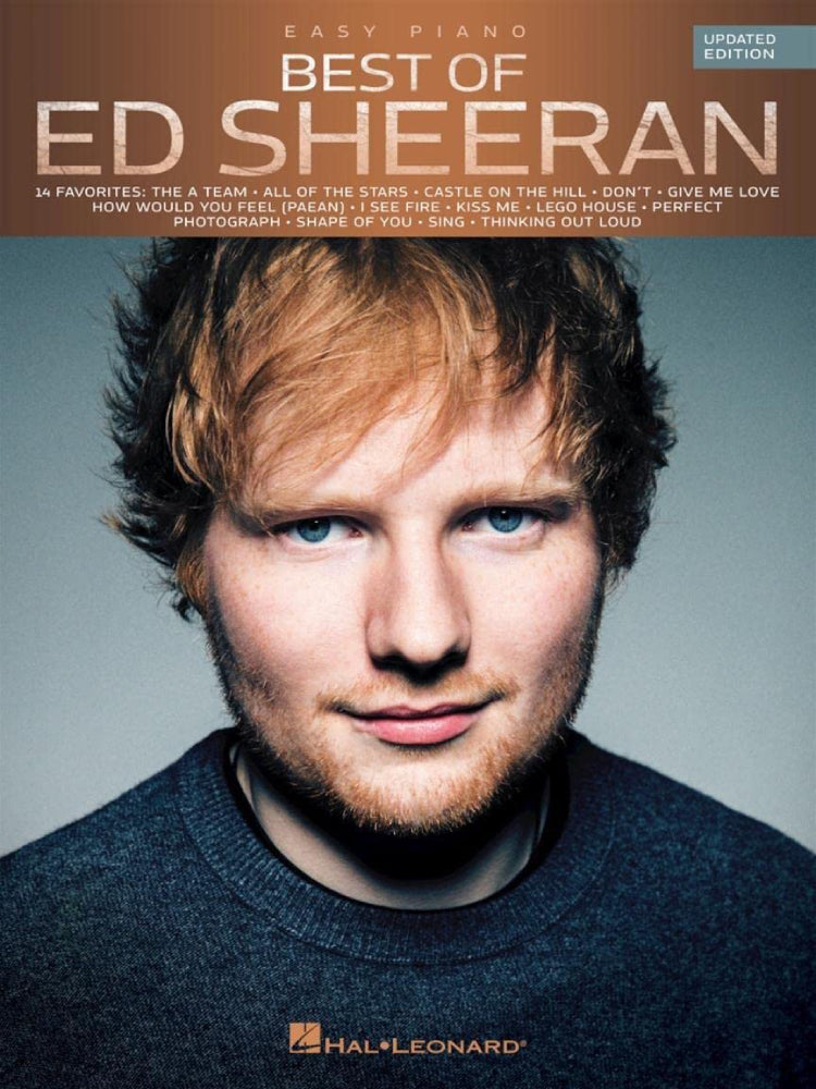 Best Of Ed Sheeran For Easy Piano Updated Edition