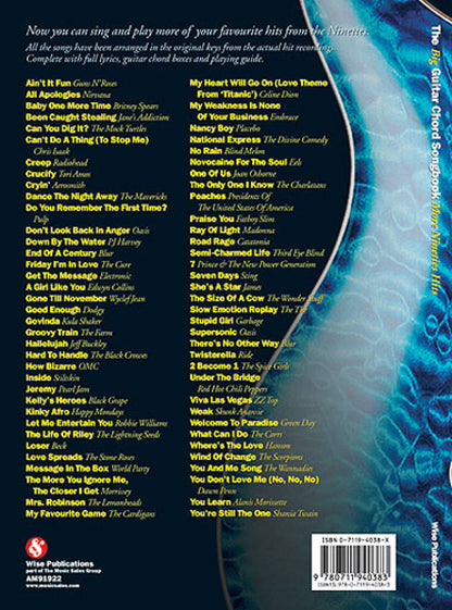 The Big Guitar Chord Songbook More Nineties Hits