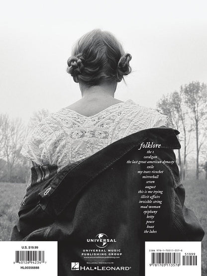 Taylor Swift Folklore Easy Piano