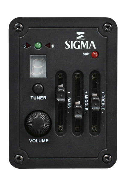 Sigma GSME Short Scale Acoustic Electric Guitar in Satin