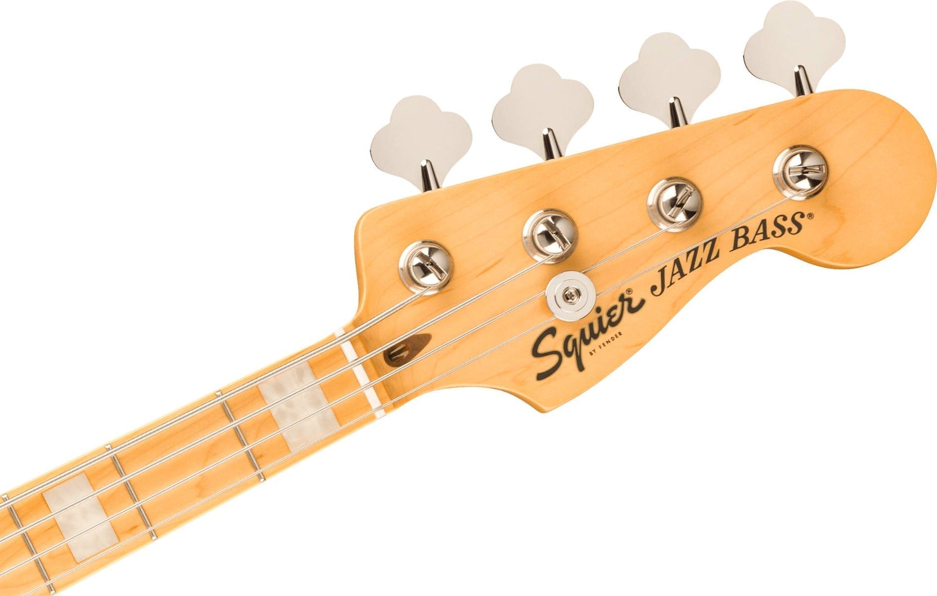 Squier Classic Vibe Active '70s Jazz Bass Guitar, Maple Fingerboard in Mocha