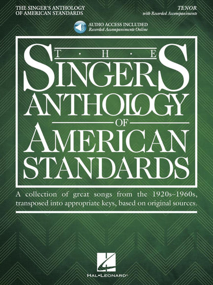 The Singer's Anthology of American Standards Tenor Edition BK/OLA