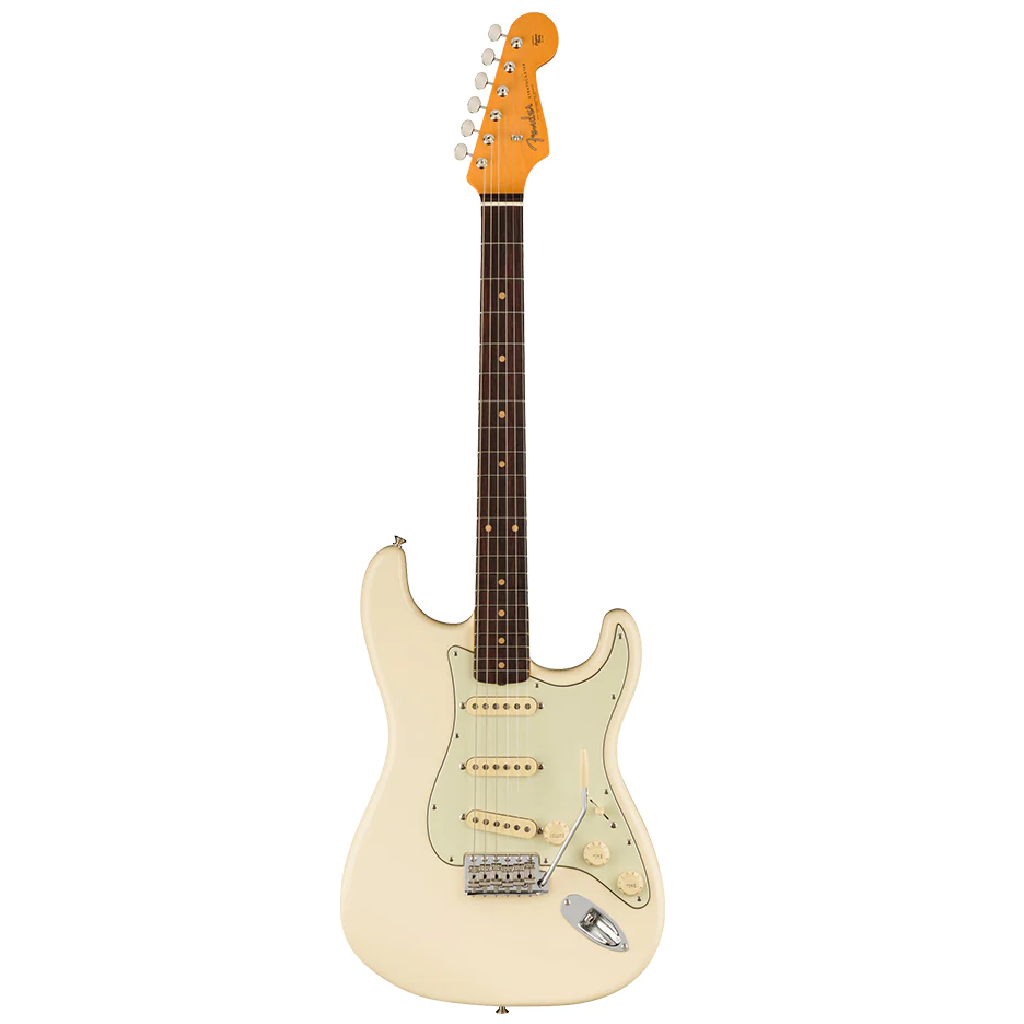 Fender American Vintage II 1961 Stratocaster, Rosewood Fingerboard in Olympic White