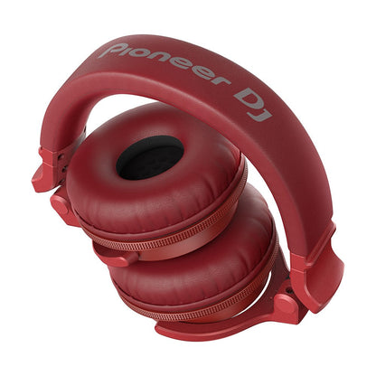 Pioneer DJ HDJCUE1BT Bluetooth Headphones in Red