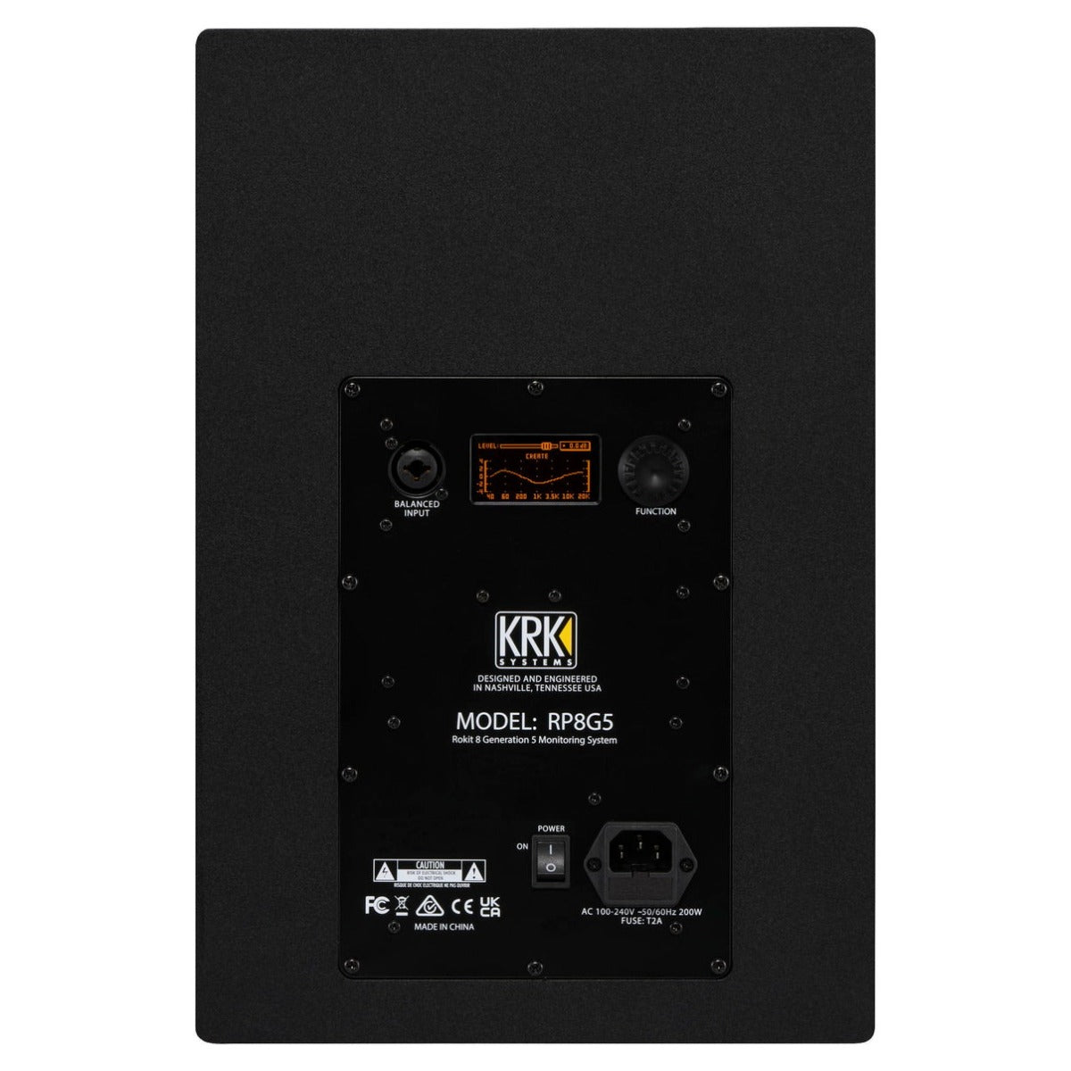 KRK ROKIT 8 Gen 5 Active 8” Two Way Studio Reference Monitor Single