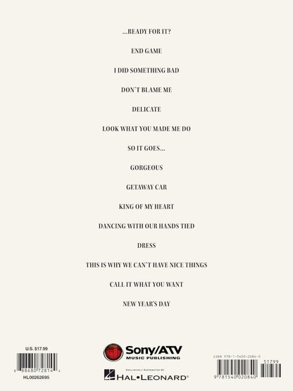 Taylor Swift Reputation Easy Piano