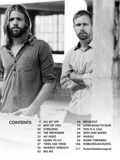 Foo Fighters Greatest Hits Recorded Version Guitar Tab