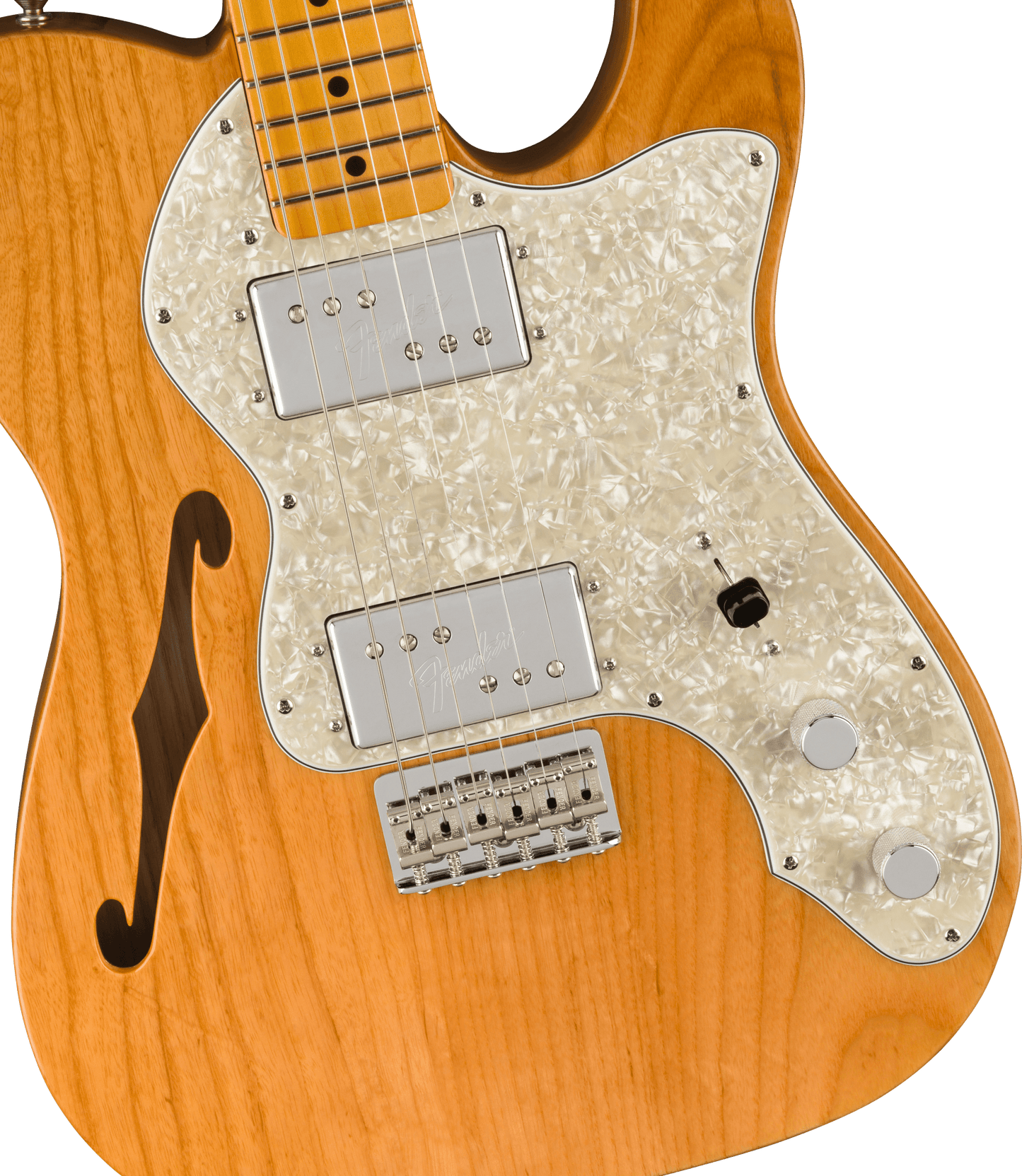 Fender American Vintage II 1972 Telecaster Thinline, Maple Fingerboard in Aged Natural | B-STOCK