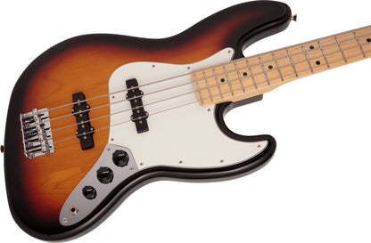 Fender Made in Japan Hybrid II Jazz Bass, Maple Fingerboard in 3 Color Sunburst