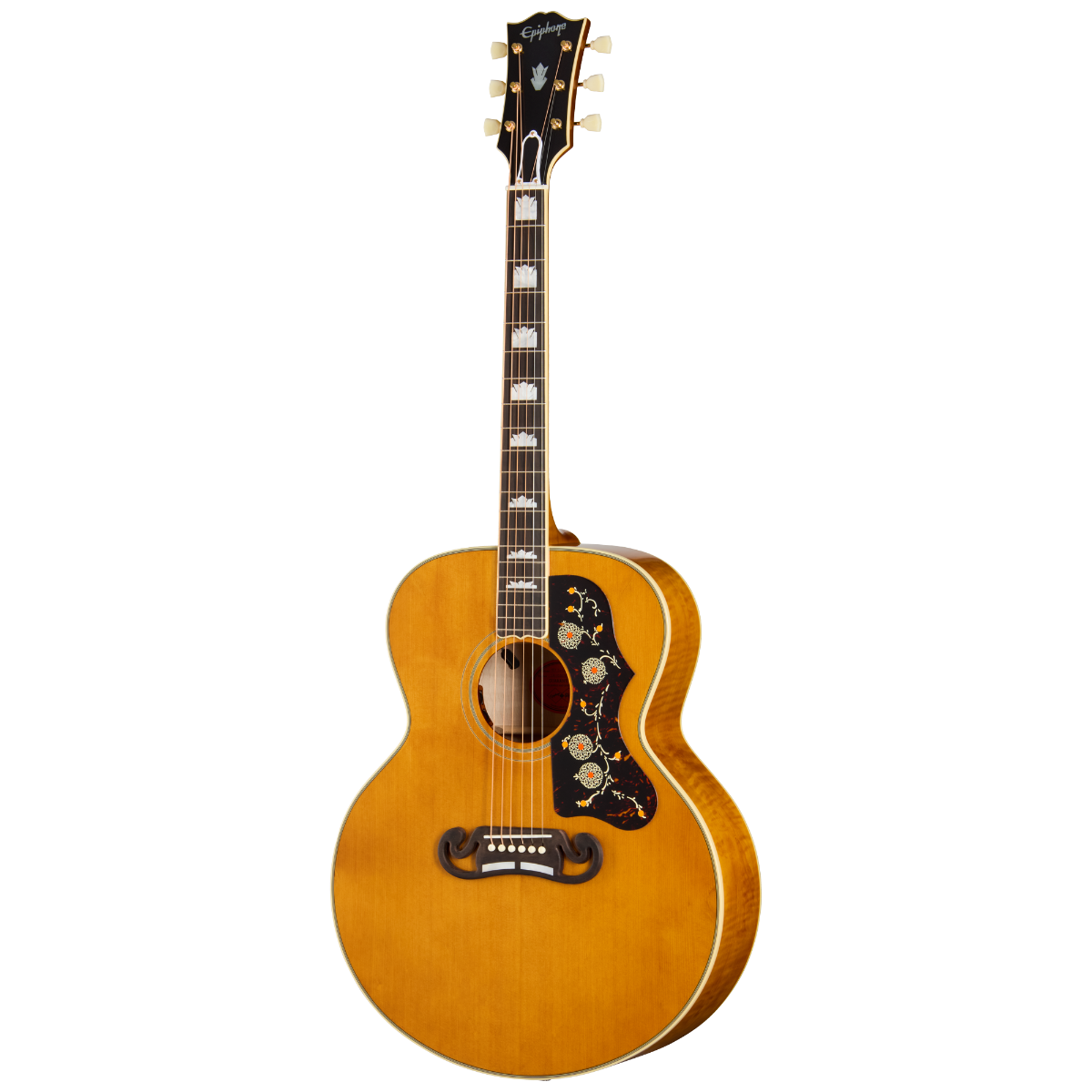 Epiphone 1957 SJ-200 Reissue Acoustic Electric Guitar in Antique Natural