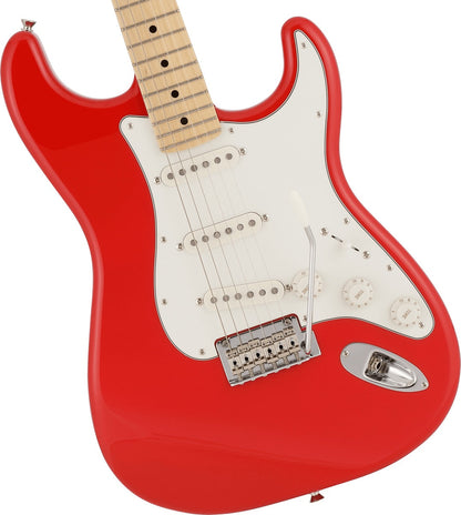 Fender Made in Japan Hybrid II Stratocaster, Maple Fingerboard in Modena Red