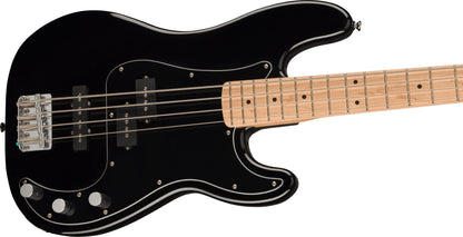 Squier Affinity Series Precision Bass PJ Pack, Maple Fingerboard in Black